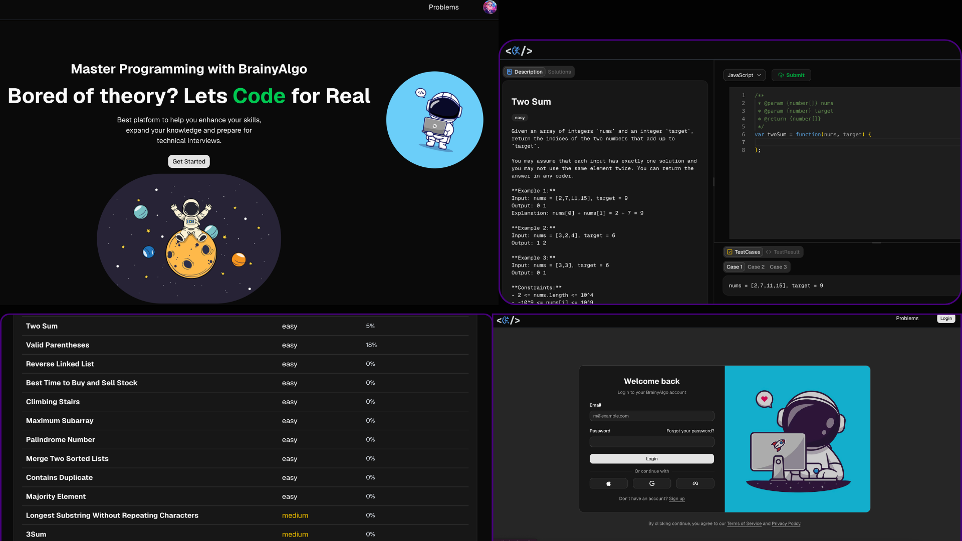 BrainyAlgo preview